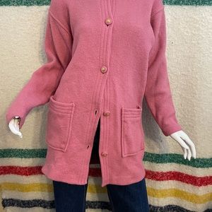 Vintage wool bubble gum pink sweater